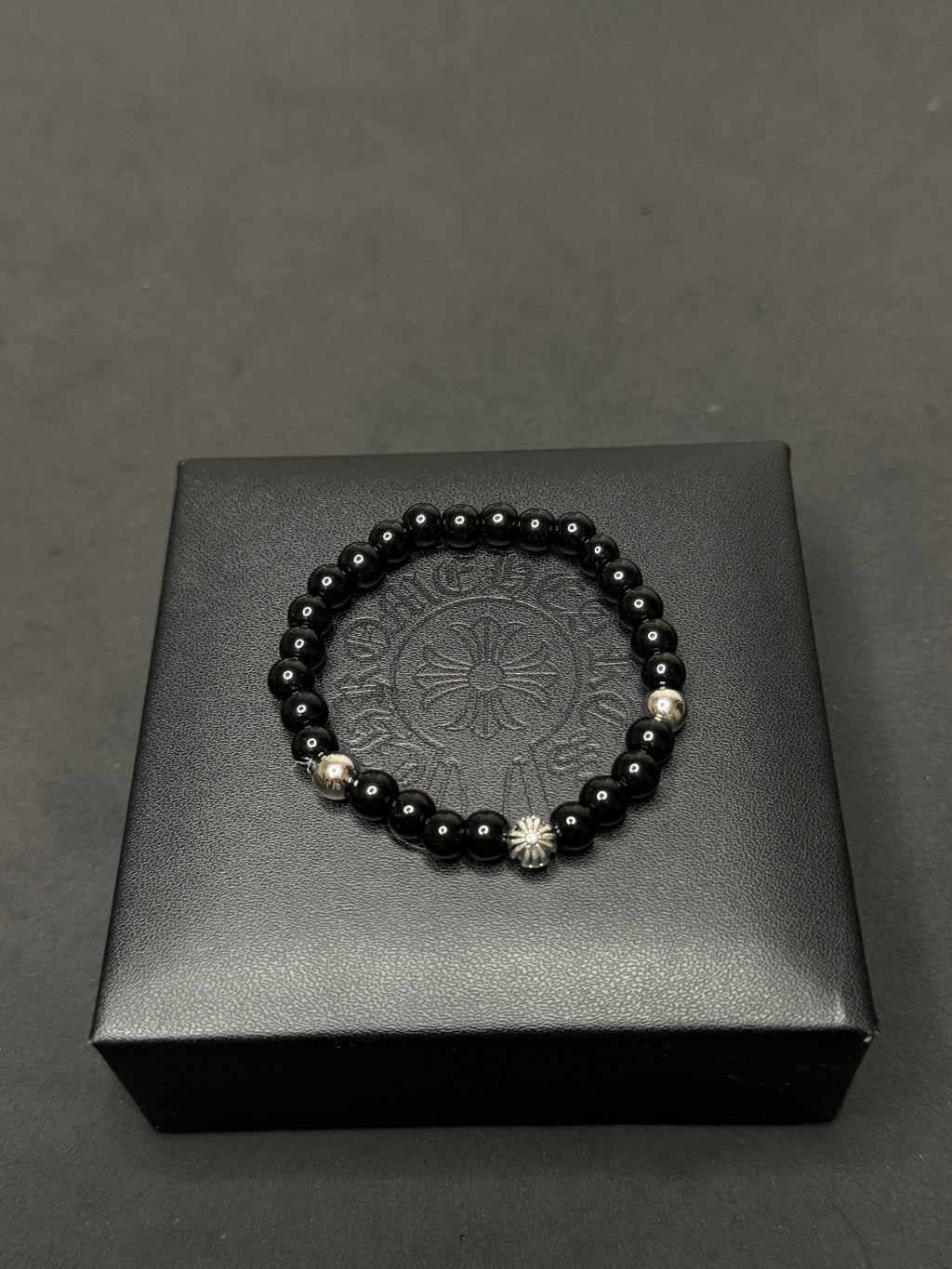 CH Onyx Bead Bracelet V2