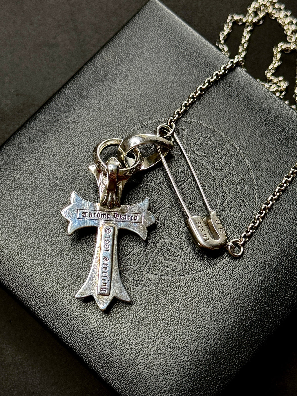 CH 925 Paper Clip Necklace