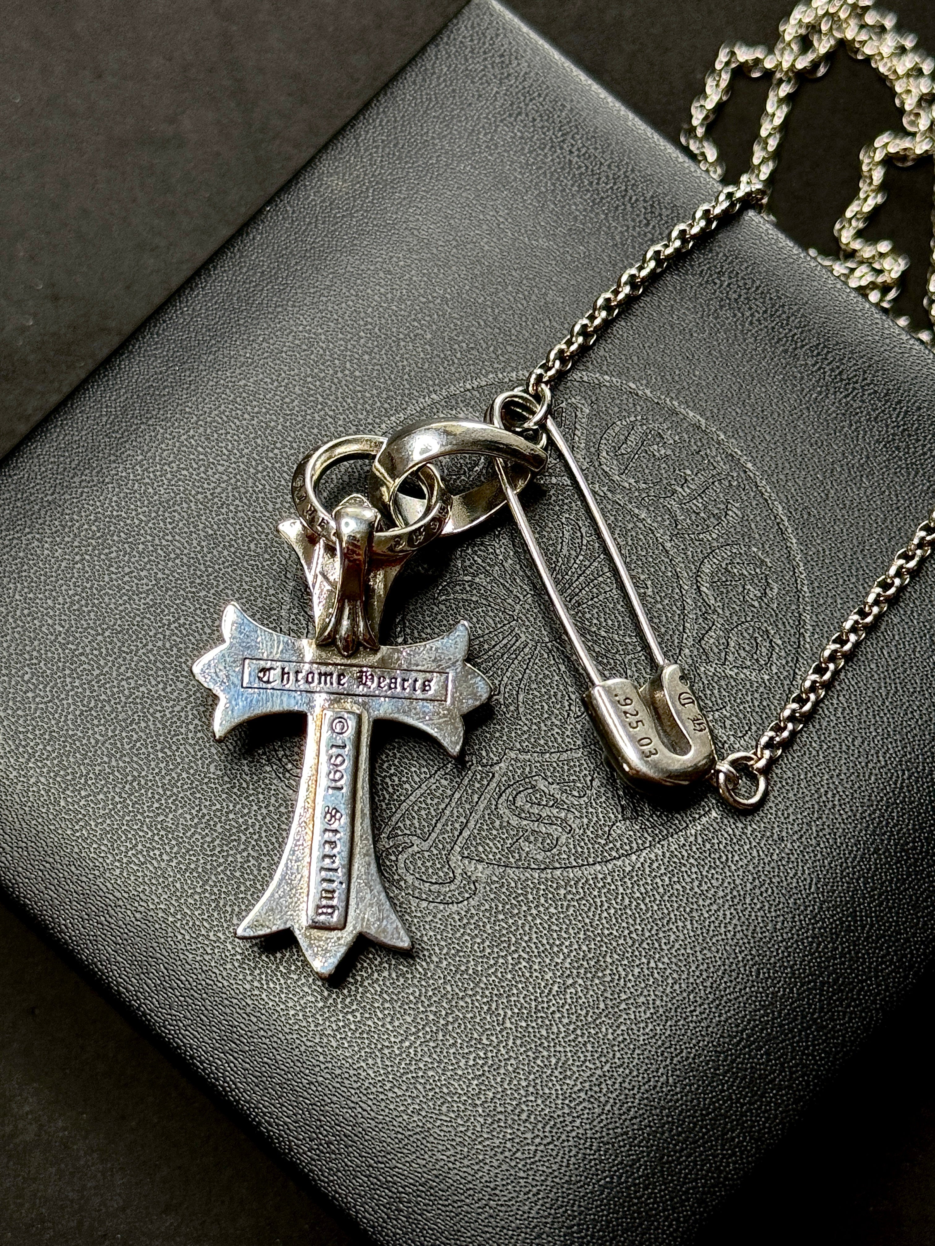 CH 925 Paper Clip Necklace