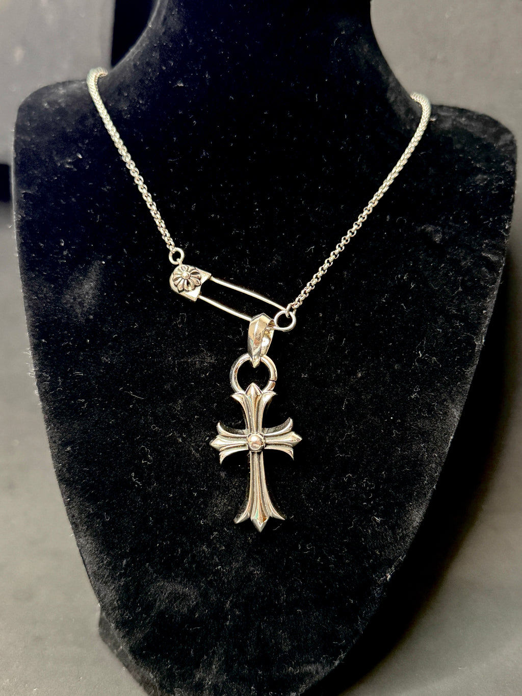 CH 925 Paper Clip Necklace