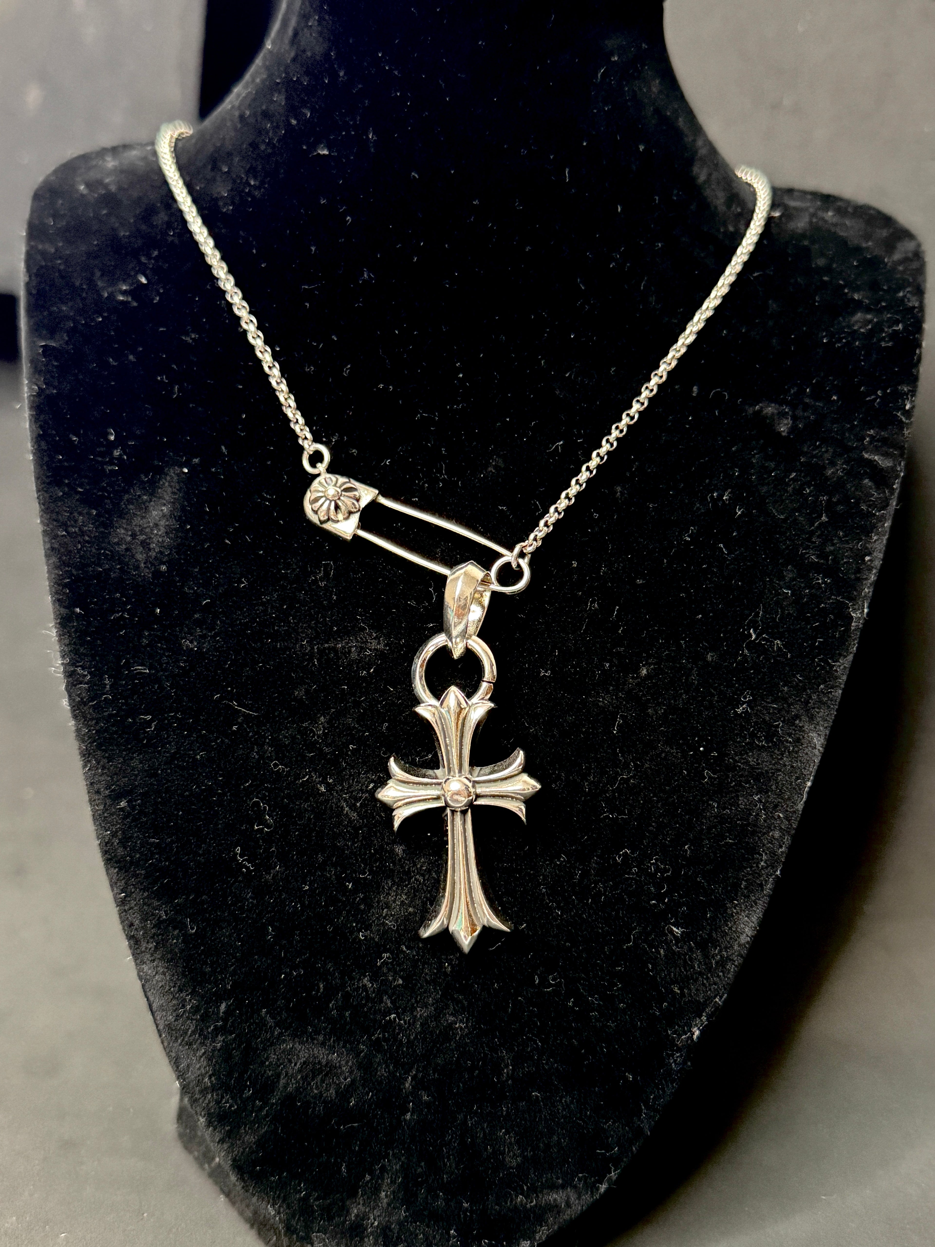 CH 925 Paper Clip Necklace