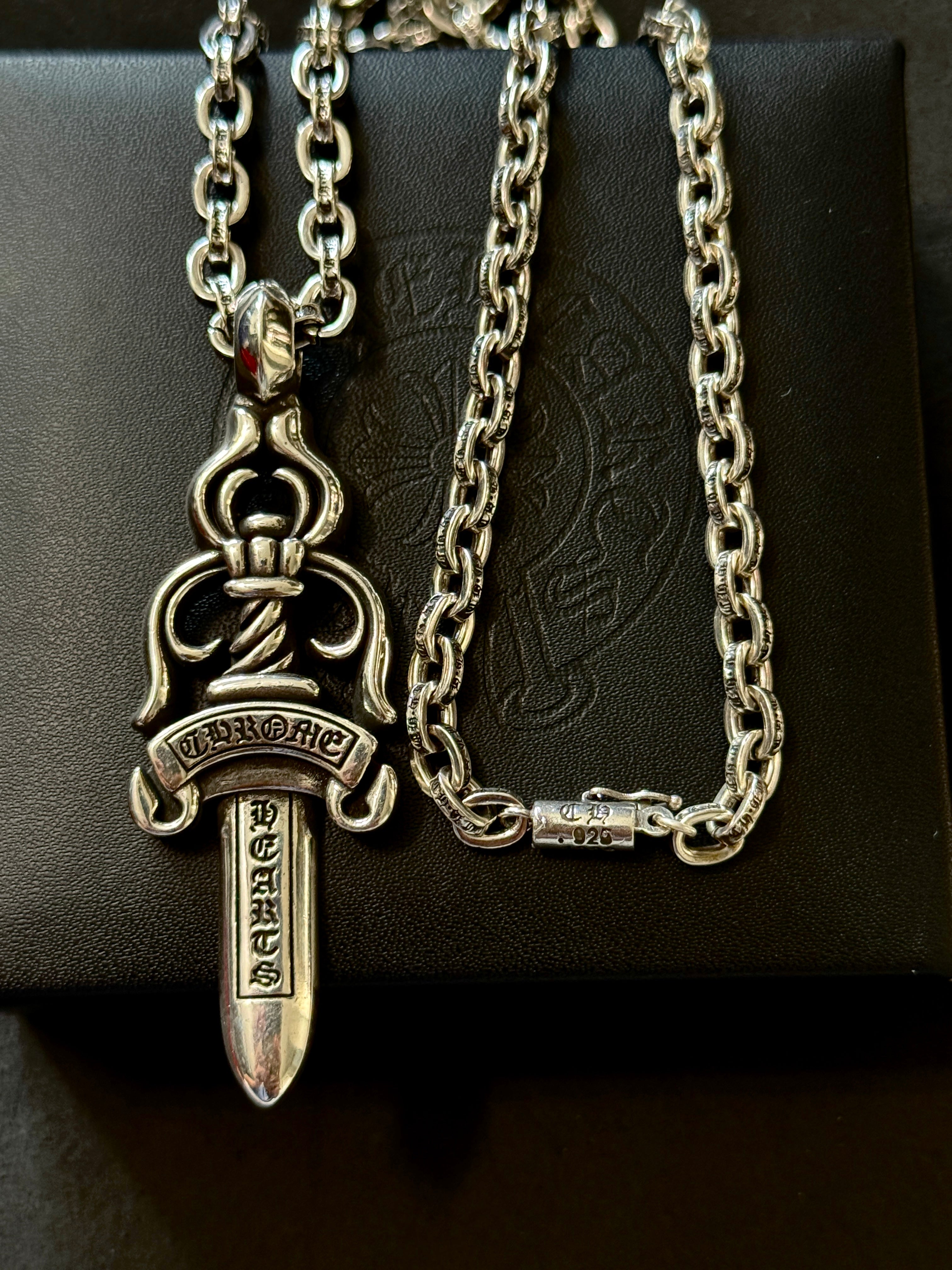 CH .925 Dagger Necklace