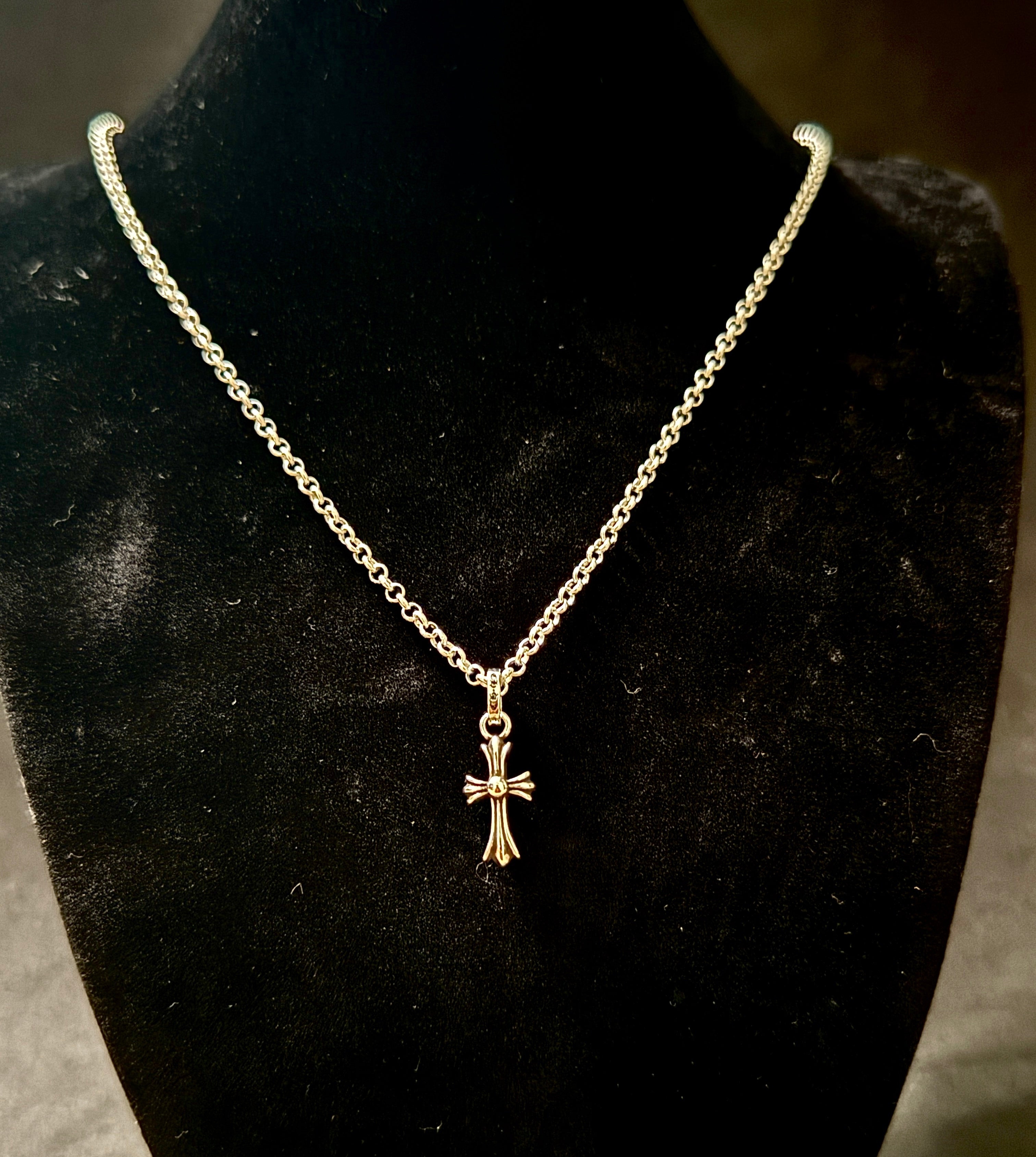 CH .925 Mini Cross Chain